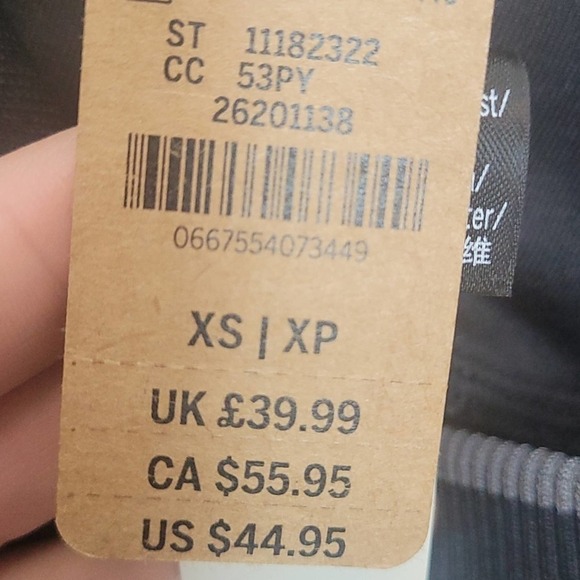 Victoria's Secret Pink Active Seamless Tight Legging Color Black Size Small NWT - Picture 6 of 7